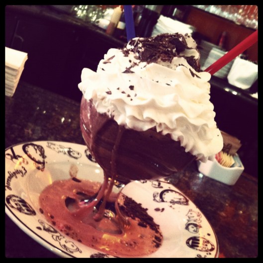 Frozen Hot Chocolate....